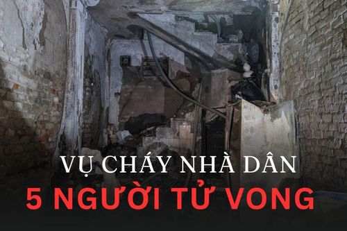 Công an Hà Nội thông tin vụ cháy 5 người cùng nhà tử vong