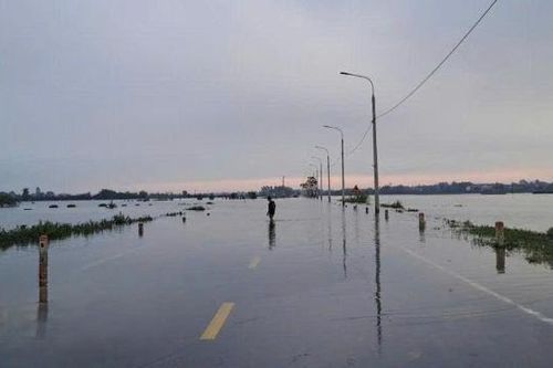 Bắc Ninh: 7 điểm nước đã rút cạn trên đường giao thông