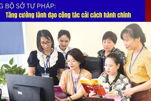 Đảng bộ Sở Tư pháp: Tăng cường lãnh đạo công tác cải cách hành chính