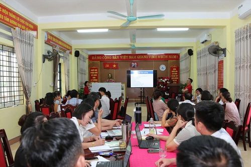 Hội Chữ thập đỏ tỉnh Lào Cai tổ chức tập huấn 'Trường học an toàn'