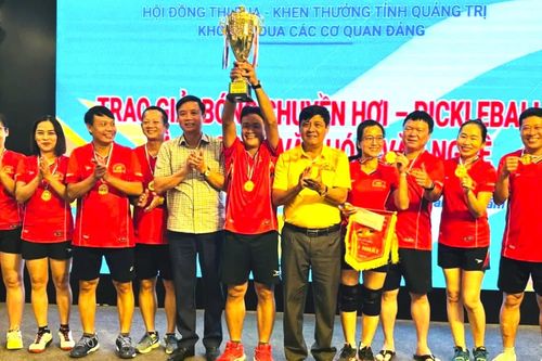 Bế mạc Giải thể thao Khối thi đua các cơ quan Đảng tỉnh năm 2025