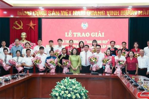 Trao 16 giải thưởng cho đội thi trưng bày 'Gian hàng đẹp'