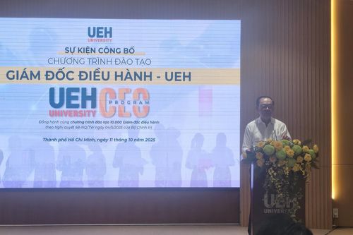 Ra mắt chương trình 'Giám đốc Điều hành – UEH'nâng cao năng lực doanh nghiệp Việt