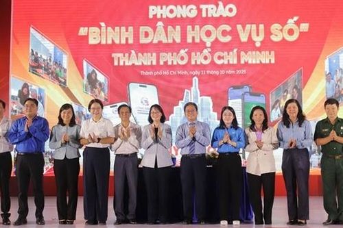 TP Hồ Chí Minh phát động phong trào 'Bình dân học vụ số'