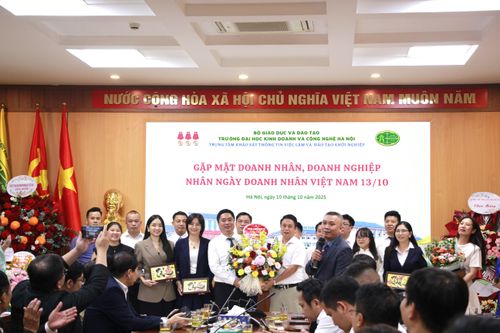 HUBT gặp mặt doanh nghiệp nhân ngày Doanh nhân Việt Nam 13/10