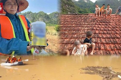 Trẻ nhỏ khát sữa, người dân vùng lũ xót xa: 'Có tiền cũng chẳng mua được gì'