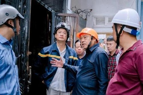 Hà Nội khẩn trương khắc phục hậu quả vụ cháy nhà tại phố Kim Hoa