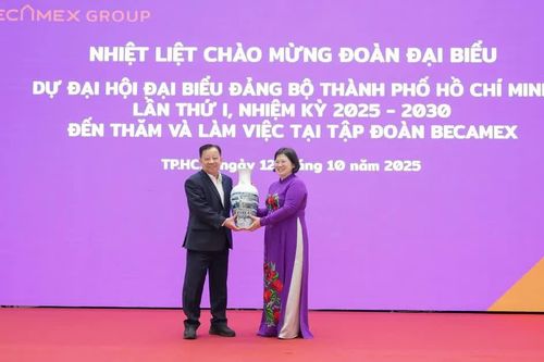 Đoàn đại biểu Đảng bộ TP Hồ Chí Minh thăm, làm việc với Tập đoàn Becamex