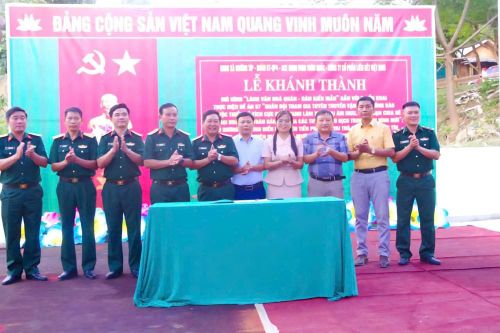'Làng văn hóa Quân - Dân kiểu mẫu', điểm sáng gắn kết nơi biên giới Nghệ An