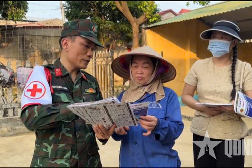 Đến với nhân dân vùng lũ là mệnh lệnh từ trái tim