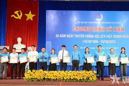 Kỷ niệm 69 năm Ngày truyền thống Hội Liên hiệp Thanh niên Việt Nam TP Đà Nẵng