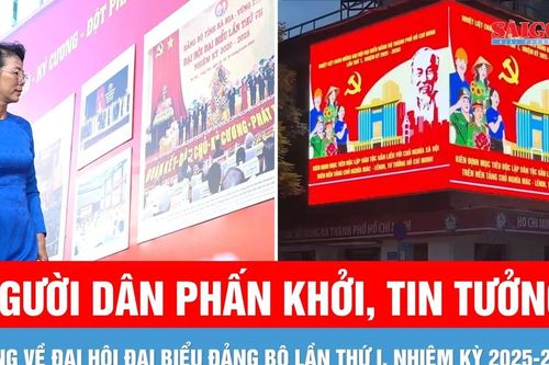 Người dân phấn khởi, tin tưởng trước thềm Đại hội đại biểu Đảng bộ TPHCM nhiệm kỳ 2025-2030