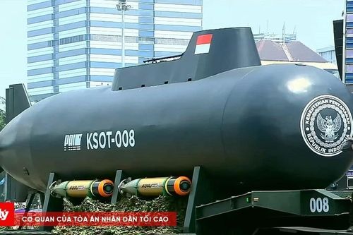 Indonesia công khai tàu ngầm không người lái đầu tiên Đông Nam Á