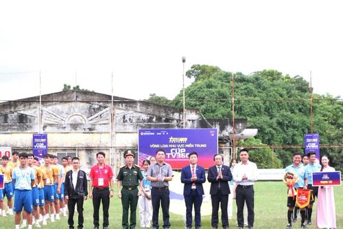 Khai mạc Giải bóng đá nam sinh viên toàn quốc năm 2025 khu vực miền Trung