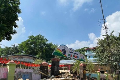 Nhiều trường mầm non ở Thái Nguyên tan hoang, bùn đất phủ kín sau bão lũ