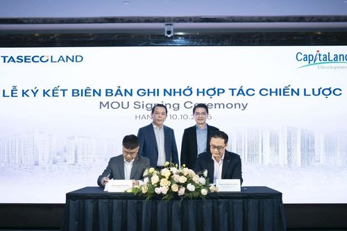 Taseco Land ký kết hợp tác chiến lược với CapitaLand Development