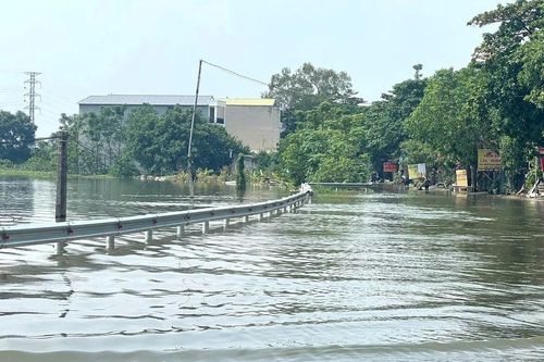 Một xã ở Phú Thọ có nhiều điểm ngập cục bộ đe dọa khu công nghiệp và đời sống dân cư