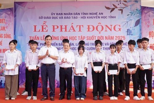 Nghệ An phát động 'Tuần lễ học tập suốt đời' năm 2025