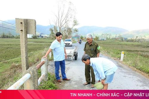 Xuất hiện 'hố tử thần' trên cầu Nậy