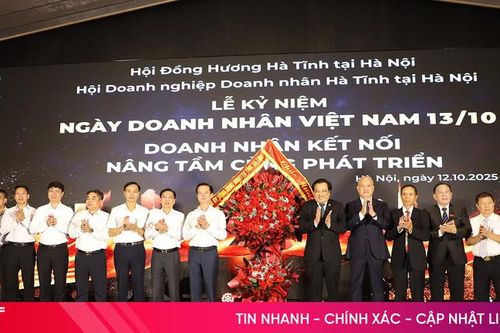 Hội Doanh nghiệp Doanh nhân Hà Tĩnh tại Hà Nội: Kết nối nâng tầm cùng phát triển