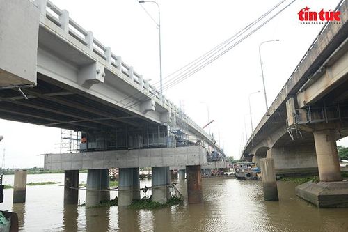 TP Hồ Chí Minh: Cầu Bình Phước 1 sẵn sàng cho đợt nâng tĩnh không thêm 1,25m