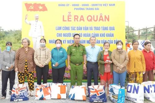 Phường Trảng Dài: Nhiều hoạt động ý nghĩa kỷ niệm 95 năm Ngày truyền thống công tác dân vận của Đảng