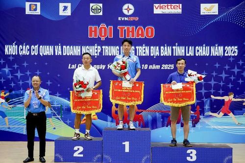 Bế mạc Hội thao Khối các Cơ quan và Doanh nghiệp Trung ương đóng trên địa bàn tỉnh Lai Châu năm 2025