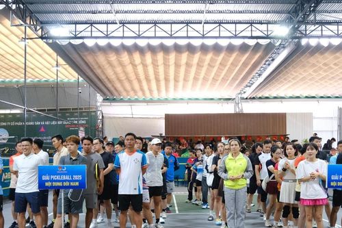 Hơn 120 vận động viên tranh tài Giải Pickleball thanh niên Lâm Đồng 2025