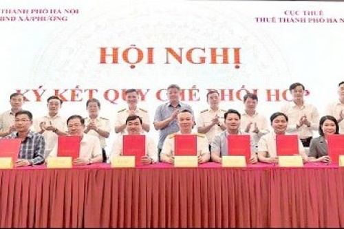 Thuế TP Hà Nội phối hợp chặt chẽ với chính quyền cơ sở thực hiện tốt nhiệm vụ quản lý thuế