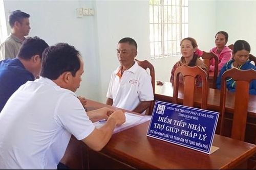Hoạt động trợ giúp pháp lý tại Khánh Hòa đạt nhiều kết quả tích cực