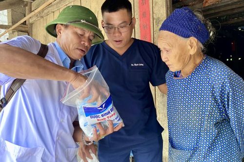 Sở Y tế 2 tỉnh Cao Bằng, Gia Lai phối hợp triển khai khắc phục hậu quả mưa lũ tại các xã