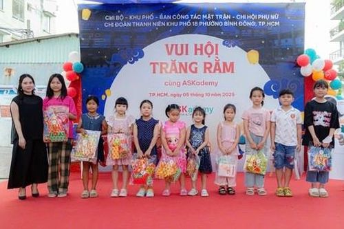 'Sáng tạo xanh - Yêu thương hồng', Trung thu đặc biệt của học sinh TPHCM