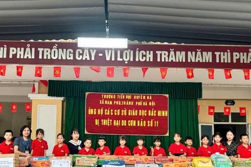 15 trường học xã Nam Phù lan tỏa tinh thần 'tương thân, tương ái'