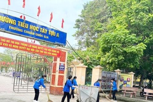 Phường Tây Tựu: 200 cán bộ, hội viên tham gia 'Ngày Chủ nhật xanh'