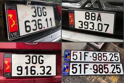 Giải mã ý nghĩa chữ, số, các màu trên biển số xe có thể nhiều người chưa biết