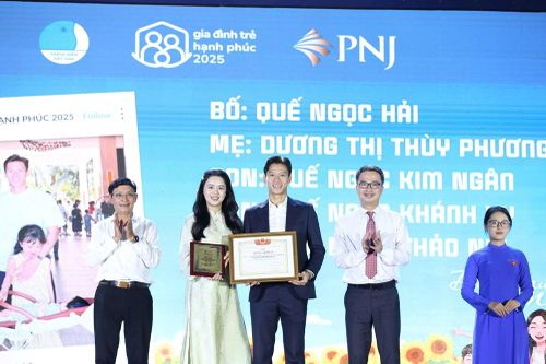 Tuyên dương 10 'Gia đình trẻ hạnh phúc' năm 2025