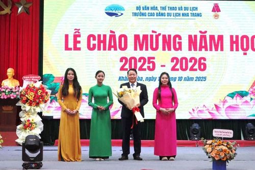 Trường CĐDL Nha Trang khai giảng năm học 2025-2026