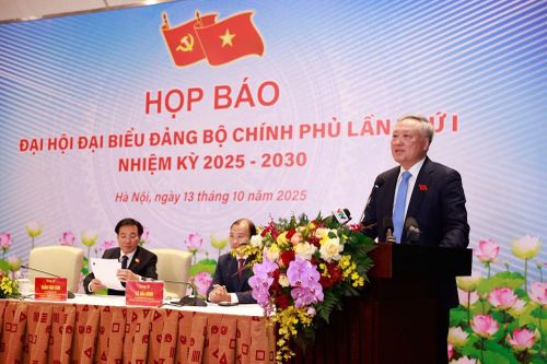 Đại hội Đại biểu Đảng bộ Chính phủ lần thứ I nhiệm kỳ 2025-2030 đã thành công tốt đẹp