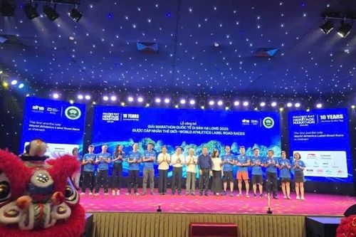 Giải Marathon quốc tế Di sản Hạ Long được cấp Nhãn thế giới