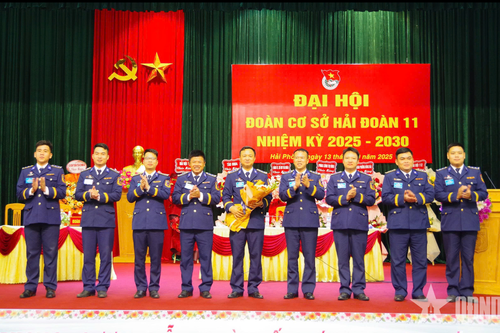 Tuổi trẻ Hải đoàn 11 Cảnh sát biển tiên phong, gương mẫu, đoàn kết, sáng tạo, quyết thắng