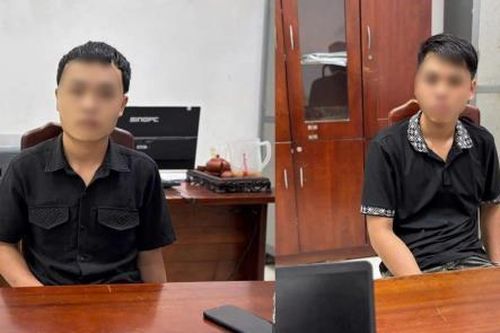 Đôi 'vạc đêm' sa lưới