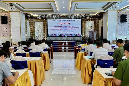 Gia Lai tổ chức tập huấn kiến thức pháp luật và kỹ năng phổ biến, giáo dục pháp luật