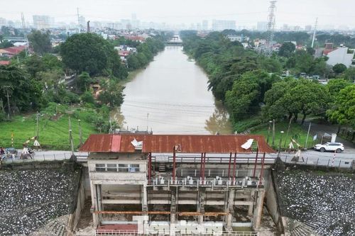 Cận cảnh vị trí chuẩn bị xây trạm bơm tiêu úng hơn 4.200 tỷ đồng lớn nhất Hà Nội