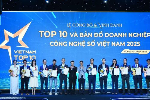 TNTech vào Top 10 'Khai phá' trên Bản đồ Doanh nghiệp Công nghệ số Việt Nam 2025