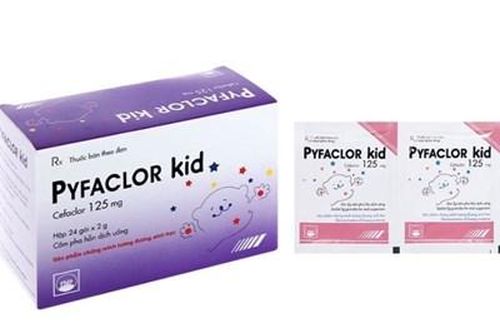 Thu hồi Giấy đăng ký lưu hành thuốc Pyfaclor Kid do vi phạm