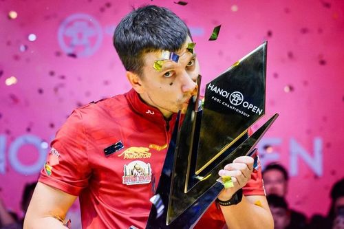 Thắng cách biệt 13-7, cơ thủ Litva Pijus Labutis đăng quang Hanoi Open Pool 2025