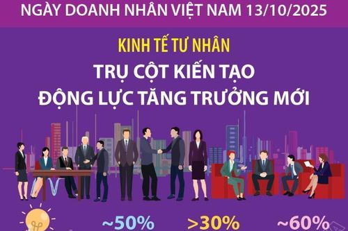 Kinh tế tư nhân: Trụ cột kiến tạo động lực tăng trưởng mới
