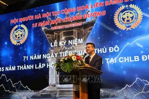 Người Hà Nội tại CHLB Đức hướng về Thủ đô nhân 10/10