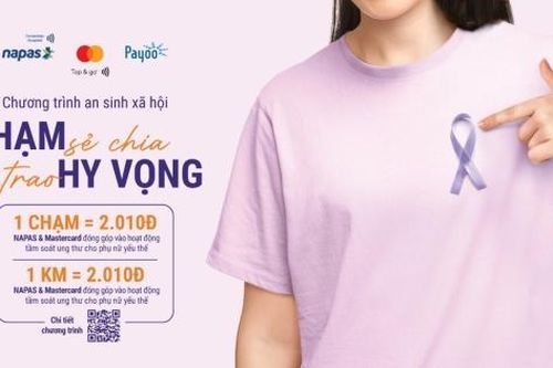NAPAS, Mastercard, Payoo tặng gói tầm soát ung thư cho phụ nữ