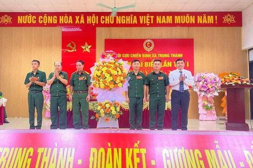 Đại hội đại biểu Hội CCB xã Trung Thành lần thứ I